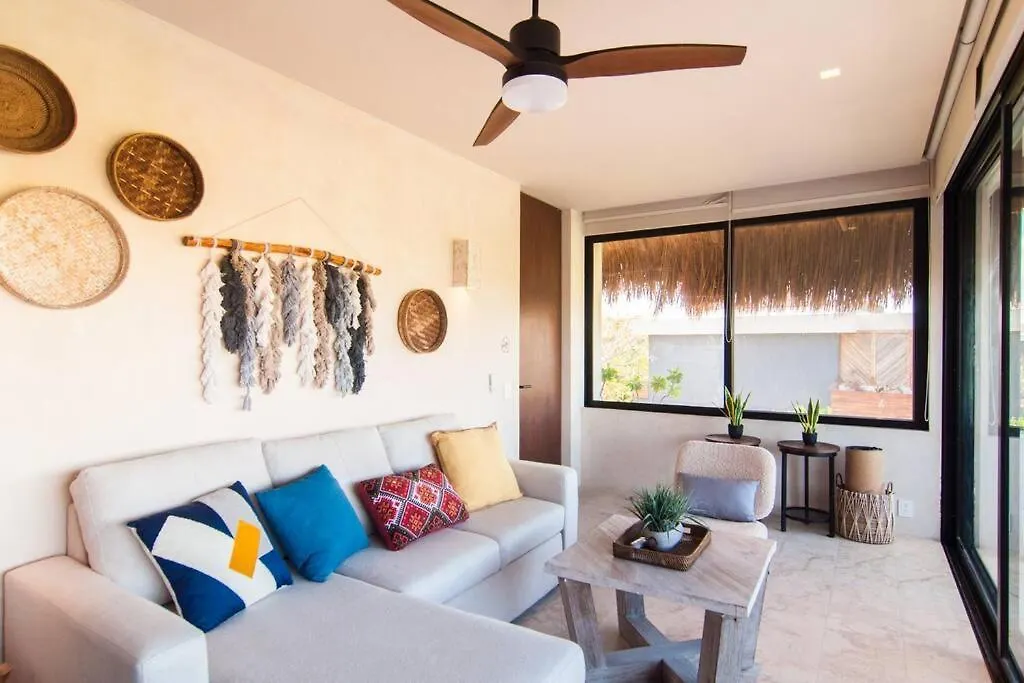 Spectacular Villa Gaia/Ph/Private Pool Tulum Apartament